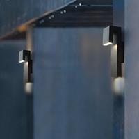 Applique murale LED 18W en aluminium, étanche IP65, à lumière blanc chaud, pour extérieur, jardin, maison et bureau, directement de l'usine