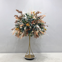 GNW Herzstück Blume Wand Blume Ball Benutzer definierte dekorative künstliche Blumen Seide Rose Hochzeit Tisch dekoration