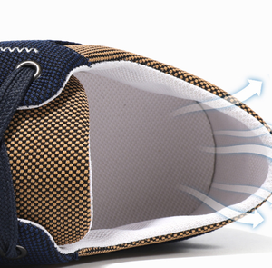 Soldes Exceptionnelles : Nouvelles Baskets Compensées Respirantes en PVC à Lacets pour Hommes – Tendance Mode Toutes Saisons - Product Image 5