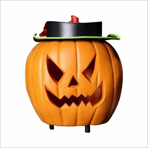 Lampe à flamme de citrouille LED Limin, décoration d'Halloween, lumière douce intérieure et extérieure - Product Image 1