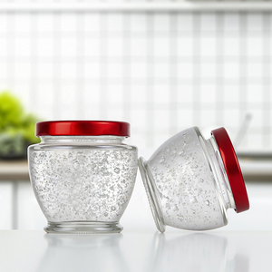 Hot Sell clear Empty Custom Logo Jam Food Preserve Jar 75ml 100ml <strong>Bird</strong> <strong>Nest</strong> Glass Bottle with Lid - Product Image 1