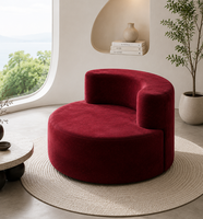 Canapé modulaire moderne trois places en tissu personnalisé, design en L, avec rembourrage en éponge pour salon - Vente en gros