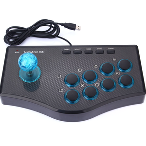 Joystick Arcade con Motor de Vibración, Controlador de Juegos para PS3, <span class=keywords><strong>PC</strong></span>, Android, USB, Juegos de Lucha como <span class=keywords><strong>Street</strong></span> <span class=keywords><strong>Fighter</strong></span> - Product Image 2
