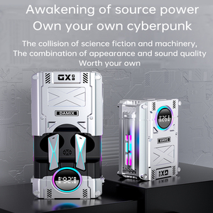 Auricolari Gaming TWS DX08 Meccanici <span class=keywords><strong>Hardcore</strong></span>, Mini Power Bank Smart Touch, Cuffie In-Ear True Wireless per Sport DX-08 - Product Image 3