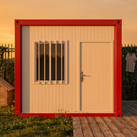 Casa Prefabricada Ecológica de 1 Dormitorio, Desmontable y Fácil de Montar, para Jardín