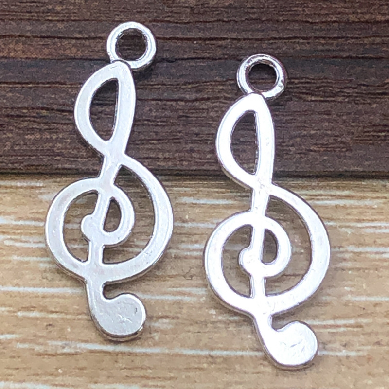 1 note de musique 10*25mm-1g-5619