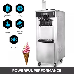 Hoge Productiviteit Mini Softijs Chocolade Maker Retail Hotels Snack Food Fabrieken Gebruikt Fruit Grondstof