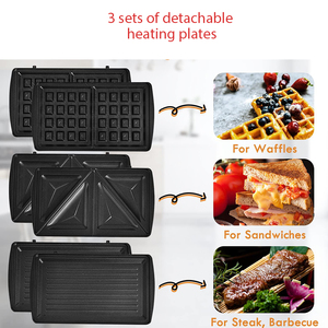 Novedad 2026: Mini Tostadora Compacta para Sándwiches, Ideal para Control de Porciones, Sellado y Tostado, Panini Maker - Product Image 6