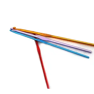 good wool needleworks manufacturer popular wholesale set packs 15cm aluminum hooks needle