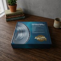 Boîte d'emballage rigide en carton ondulé pour disques de frein avec logo personnalisé, pelliculage brillant, gaufrage, écologique, en carton recyclé, vente en gros