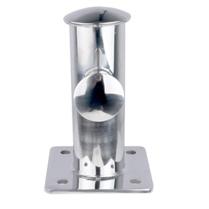 Stainless Steel Boat Fitting Single Cross Cleat 316 Marine Hardware for <b>Yacht</b> Boat Deck Use - Product Image 2