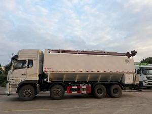 รถบรรทุกถังบรรจุอาหารสัตว์ รถขนส่งเมล็ดพืชแบบเทกอง ยี่ห้อ Bulk 6X4 รถบรรทุกอาหารสัตว์แบบถัง รถบรรทุกขนถ่ายอาหารสัตว์แบบเทกอง - Product Image 3