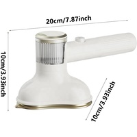 Mini fer à vapeur portable 100W, fer à vapeur électrique portable, machine à repasser 100ML, utilisations sèches et humides