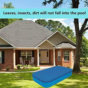 Cubierta para Piscina Inflable Marazual Ming-85 Azul de 3 m x 1.8 m, de PVC Ecológico, Impermeable y Resistente a la Lluvia - Product Image 6