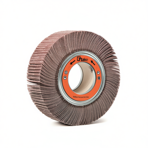 Ttake Abrasive Cloth Flap <b>Wheel</b> 165x50x54 Mm With Hole For Metal <b>Grinding</b> - Product Image 2