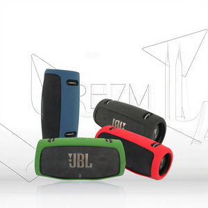Estuche de transporte de silicona flexible Funda protectora Estuche de viaje para <span class=keywords><strong>altavoz</strong></span> portátil J BL <span class=keywords><strong>Xtreme</strong></span> <span class=keywords><strong>3</strong></span> (Negro) - Product Image 1