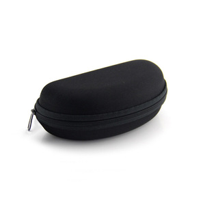 Étui à lunettes portable en forme de cœur avec crochet, résistant à la pression, couleur unie, grande taille, pour le rangement des montures de lunettes - Product Image 5