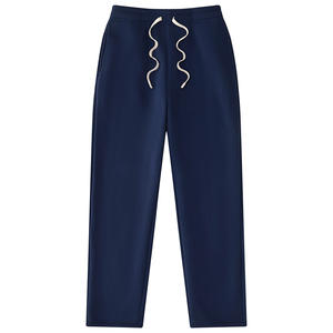 <span class=keywords><strong>Pantalon</strong></span> <span class=keywords><strong>de</strong></span> jogging décontracté minimaliste <span class=keywords><strong>doublé</strong></span> polaire, coupe droite, pour le sport, le yoga, style ample et décontracté, essentiels pour hommes et femmes - Product Image 4