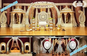 Royal srylankan-mandalas de boda, mantel tradicional londinense, para maletero, boda, India, elefante, Colmillo - Product Image 6