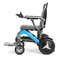Fauteuil roulant électrique ultra performant Baichen Upgrade en alliage d'aluminium avec moteurs et batterie amovibles pour personnes handicapées