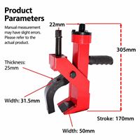 Démonte-pneus manuel portable avec fonction de brisage de la gaine, pour réparation et remplacement de pneus, 11 kg
