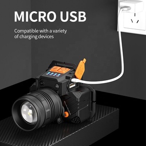 Oferta <span class=keywords><strong>2022</strong></span> Lámpara de Cabeza LED Ultrabrillante Recargable por USB para Senderismo Camping Linterna Frontal para Exteriores con Banda Ajustable - Product Image 3