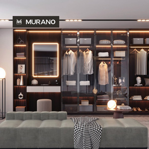 <span class=keywords><strong>Armadio</strong></span> Moderno di Alta Qualità con Illuminazione LED, Cabina <span class=keywords><strong>Armadio</strong></span> Aperta per <span class=keywords><strong>Camera</strong></span> da Letto - Product Image 1