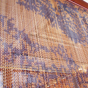 Rèm chuỗi nhà máy, rèm chuỗi nhôm, màn lưới kim loại dùng làm rèm trang trí - Product Image 5