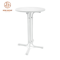 Classique Europe Design Européen Et Américain Best-vente Bar Table Pliage Occasionnel Banquet De Mode Table Ronde Bar Tables