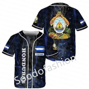 Nouvel ensemble de chemises et d'uniformes de nom, nouveaux maillots de baseball personnalisés unisexes de sport respirants de style mexicain de haute qualité - Product Image 4