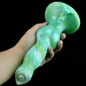 YOCY Fantasy Knot - Dildo de silicona con ventosa para perros, plug anal multicolor, productos eróticos, juguetes sexuales para mujeres - Product Image 3