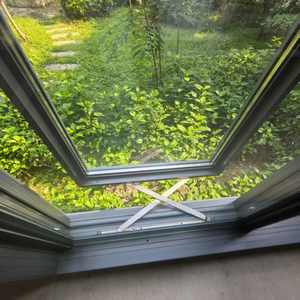 <span class=keywords><strong>Ventanas</strong></span> de vidrio corredizas de rotura térmica Horizontal de aluminio personalizadas, Persianas automáticas de impacto DE HURACÁN PARA exteriores para - Product Image 6