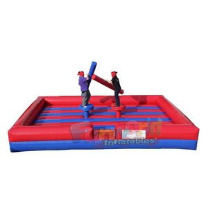 Inflables interactivos justa palos batalla 2-hombre justa inflable gladiador duelo para venta - Product Image 5