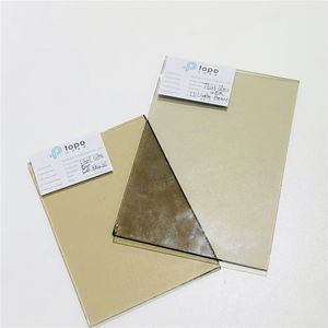 <span class=keywords><strong>Topo</strong></span> Glass Industrial Outdoor Building 4,8mm-12mm Light Bronze Tinted Glass Model 2405C-GB809 para muro cortina de baño - Product Image 1