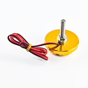 Luces Laterales para Motocicleta Qiangye, 20 mm, CNC Anodizado, Piezas de Modificación Universales, Rojo, Azul, Dorado, Negro, Plateado - Product Image 1