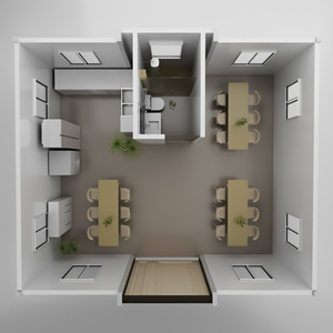 Tamaño personalizado portátil desmontable Flat-pack prefabricado Moderno apartamento edificio trabajo vida contenedor <span class=keywords><strong>casa</strong></span> - Product Image 5