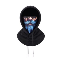 Vente directe usine – Cagoules d'hiver personnalisables – Unisexe – Impression par transfert thermique – Coton/Polyester/Spandex – Couleur personnalisée – Taille unique