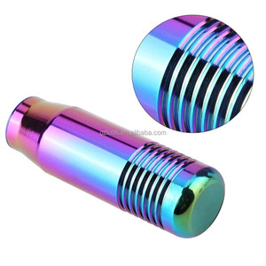 Pommeau de levier de vitesse manuel de voiture 8.5cm/3.3in levier de vitesse en alliage d'aluminium coloré poignée élégante tête de manette de vitesse - Product Image 4