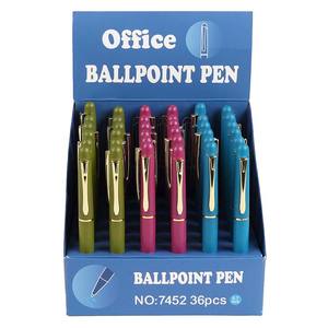 Bolígrafo Deportivo O&Q, Tinta Azul/Negra, 0.7 mm, Logotipo Personalizado, Uso Comercial, Oficina y Escolar, Diseño Simple, Plástico, 14.4 cm - Product Image 1