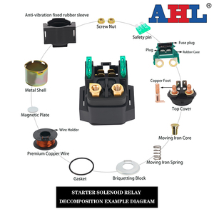 Relé de arranque para motocicleta, pieza de repuesto 4SV-81940-00-00 4SV-81940-10-00 para <span class=keywords><strong>Yamaha</strong></span> XVS250 FZ6R <span class=keywords><strong>XJ6F</strong></span> YP250R YP400R XP500 XT660Z - Product Image 5