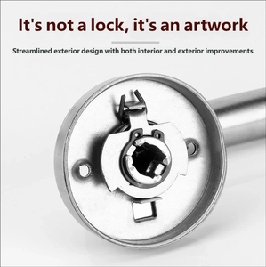 Cerradura de Seguridad de Acero Inoxidable para Muebles, Juego Completo, Resistente al Fuego, para Puertas de <span class=keywords><strong>Escape</strong></span> - Product Image 3