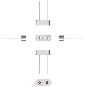 Huaxin HC-49S สซิลเลเตอร์คริสตัลพาสซีฟ5MHz 18PF 30PPM HC-49S 5.000MHZ - Product Image 2