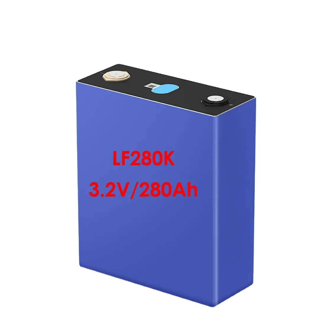 Batería de litio de iones de litio recargable prismática de 8000 ciclos de vida para sistema de almacenamiento de energía Solar LiFePO4 280Ah 3,2 V batería