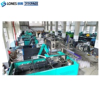 Máquina Sopladora de Botellas de Agua PET LS-A2-10L, Máquina Automática para Fabricación de Botellas de Plástico de 3L a 10L con Control PLC y Certificación CE