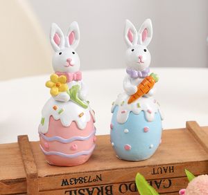<span class=keywords><strong>D</strong></span>écorations de Pâques, lapin de Pâques mignon européen, <span class=keywords><strong>d</strong></span>écoration en résine <span class=keywords><strong>d</strong></span>'œuf de Pâques - Product Image 2