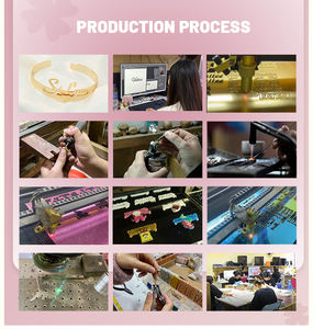 नई रिवाल्कस्टम स्टेनलेस स्टील18kगोल्ड प्लेटेड लड़की कार्टून पेलेंट नेकलेस व्यक्तिगत फैशन गहने यूनिसेक्स थोक उपहार - Product Image 4