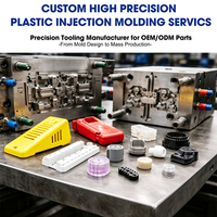 Composants en plastique ABS sur mesure de précision avec services de moulage par injection et d'usinage CNC Fabrication de moules pour vaisselle sur mesure