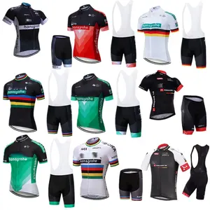 Venta al por mayor mtb conjunto de entrenamiento-Kit de ropa de ciclismo profesional para hombre, conjunto completo de uniforme para bicicleta de montaña