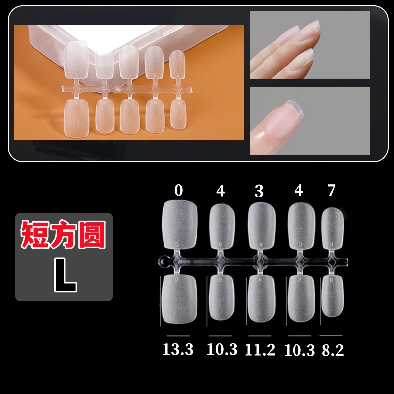 corto quadrato rotondo 300 pezzi (30 set)