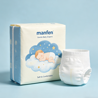 Umweltfreundliche Vliesstoff-Windeln Weich Atmungsaktiv Saugfähig 3D-Auslaufschutz Komfortabel Freies Design Großformatige Babywindeln